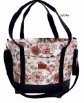 Torba do wózka PURPLE GARDEN WHITE