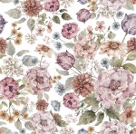 WKŁADKA ANTYPOTOWA 3D PURPLE GARDEN WHITE