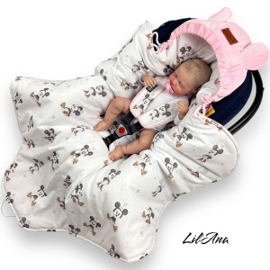 Otulacz do fotelika RETRO MINNIE