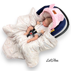 Otulacz do fotelika RAINBOW GOOSE