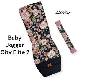 Wkładka do BABY JOGGER CITY ELITE 2 Purple Garden Black